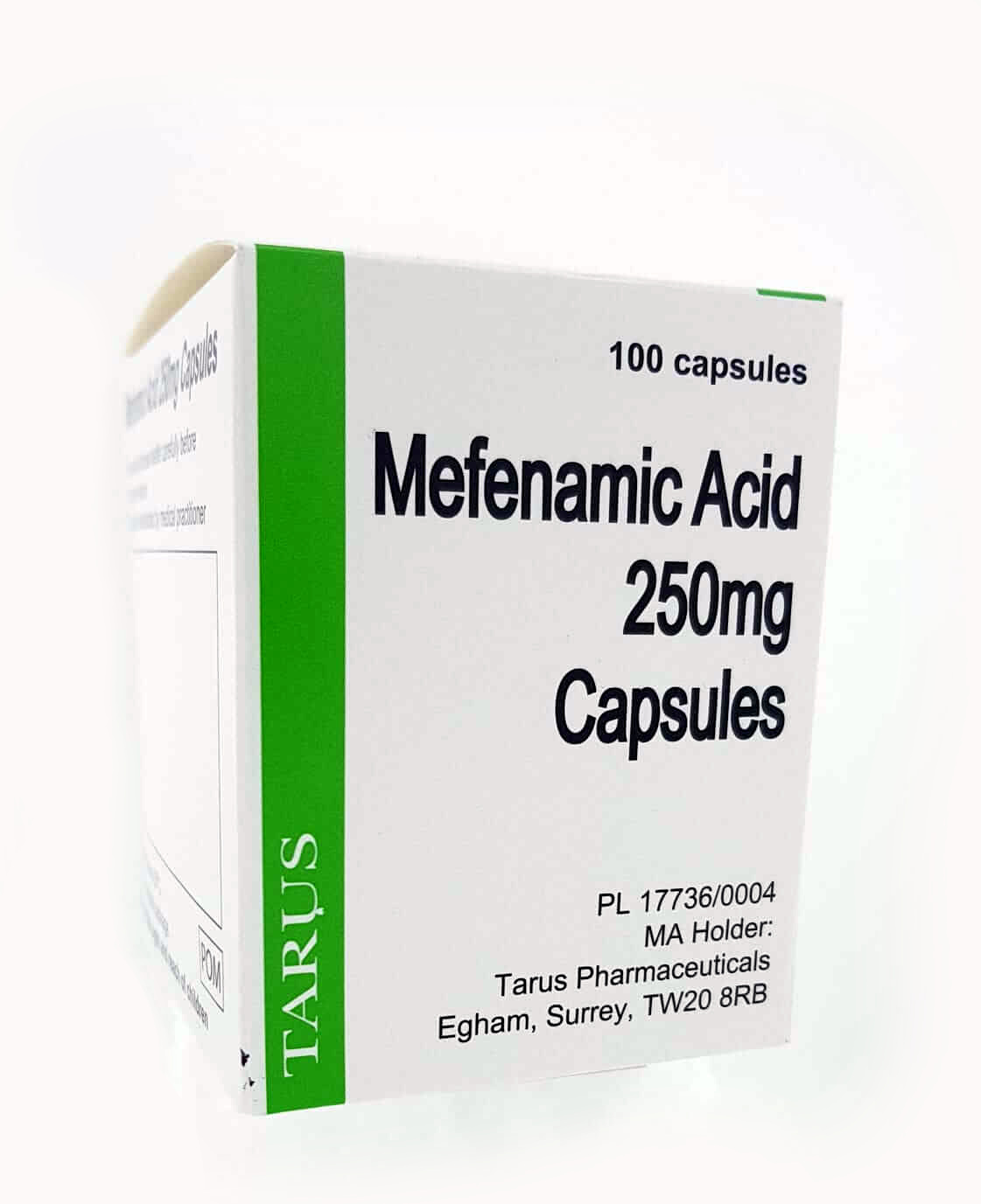 Mefenamic Acid 250mg (18 Capsules)
