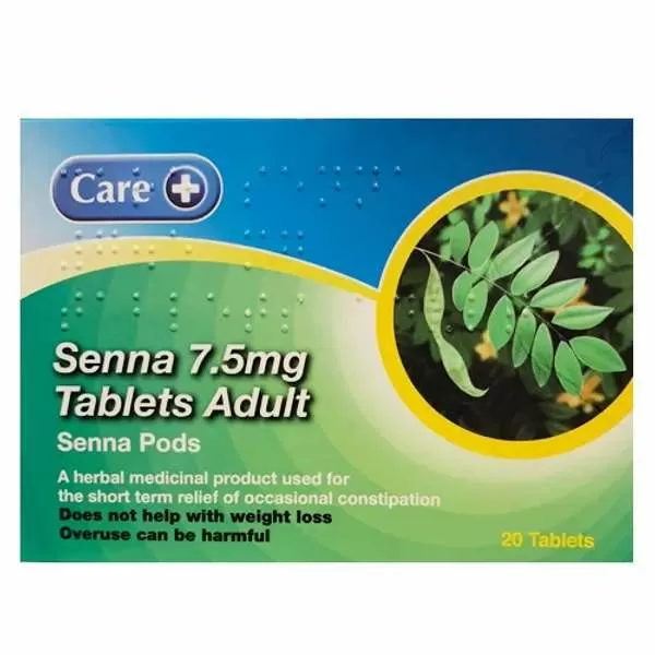 Care Senna 7.5mg Adult 20 Tablets