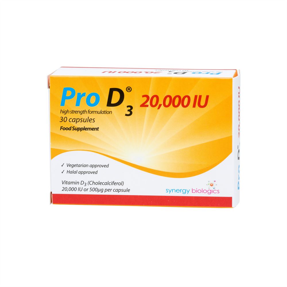 Pro D3 20000 / Pro D3 20000 Vegan Capsules 30 Capsules
