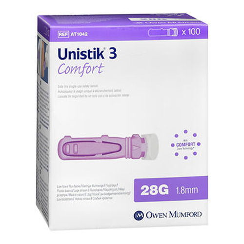 Unistik 3 Comfort Lancets (100)