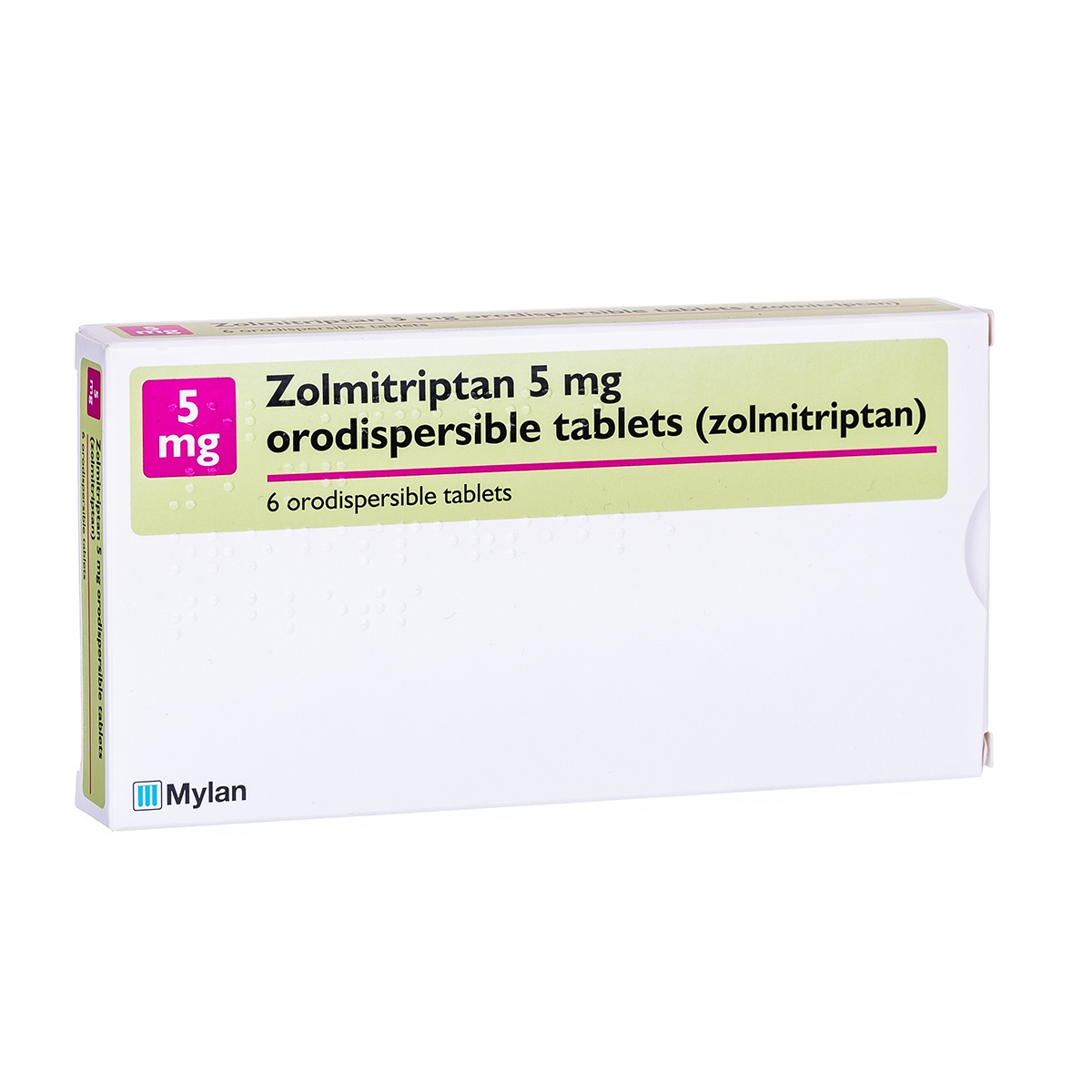 Zolmitriptan (Generic Zomig) Orodispersible (6 Tablets)