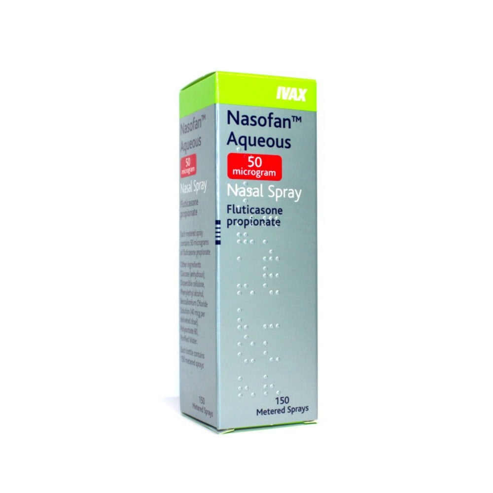 Fluticasone Aqueous Nasal 50mcg (150 dose)