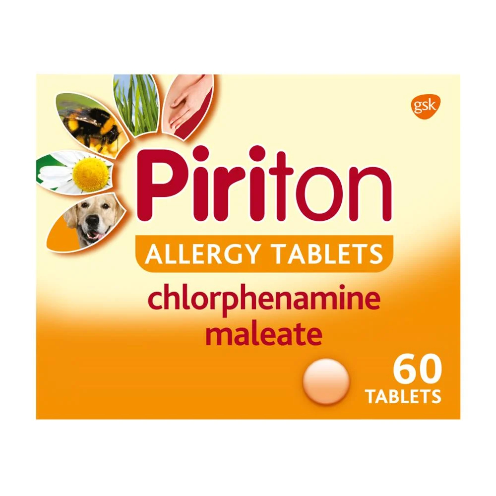 Piriton Allergy Tablets 60 Tablets