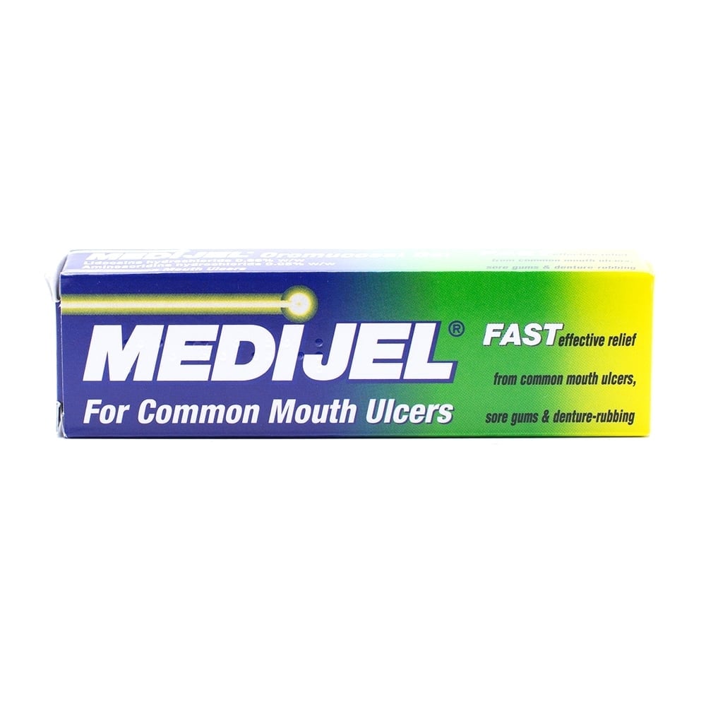 Medijel Gel For Mouth Ulcers 15g