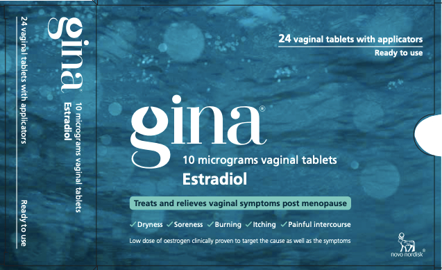 Gina 10mg Tablets 24 Tablets