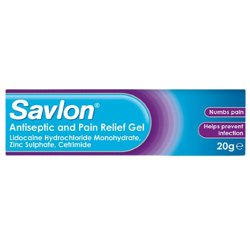 Savlon Antiseptic and Pain Relief Gel 20g