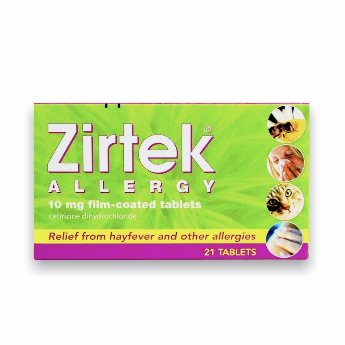 Zirtek Allergy 10mg Tablets