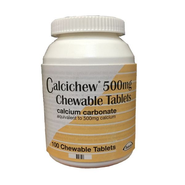 Calcichew 500mg Chewable Tablets 100 Tablets