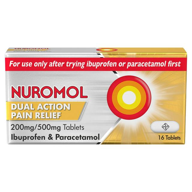 Nuromol Dual Action Pain Relief Tablets
