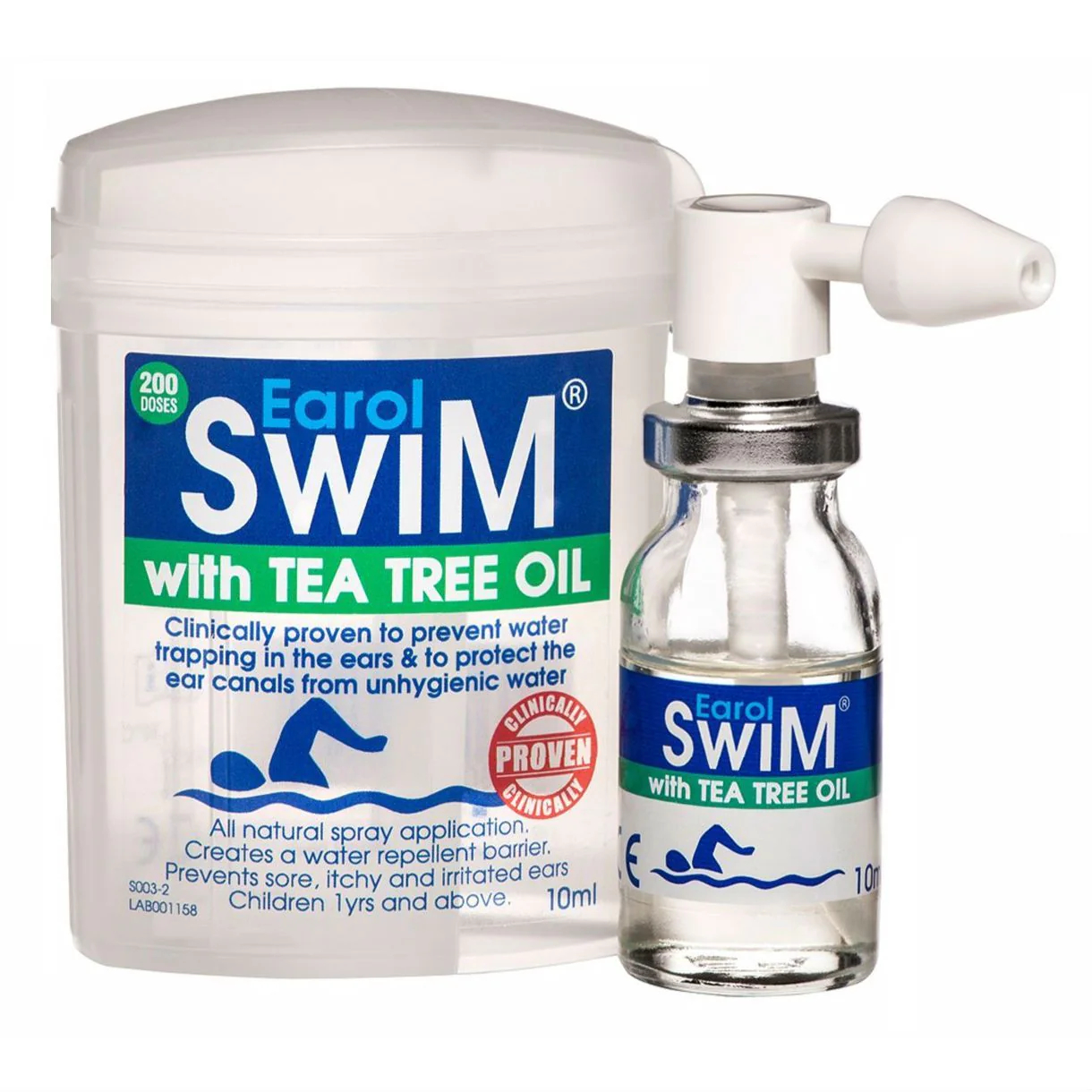 Earol Swim Olive Oil Spray with Tea Tree Oil 10ml