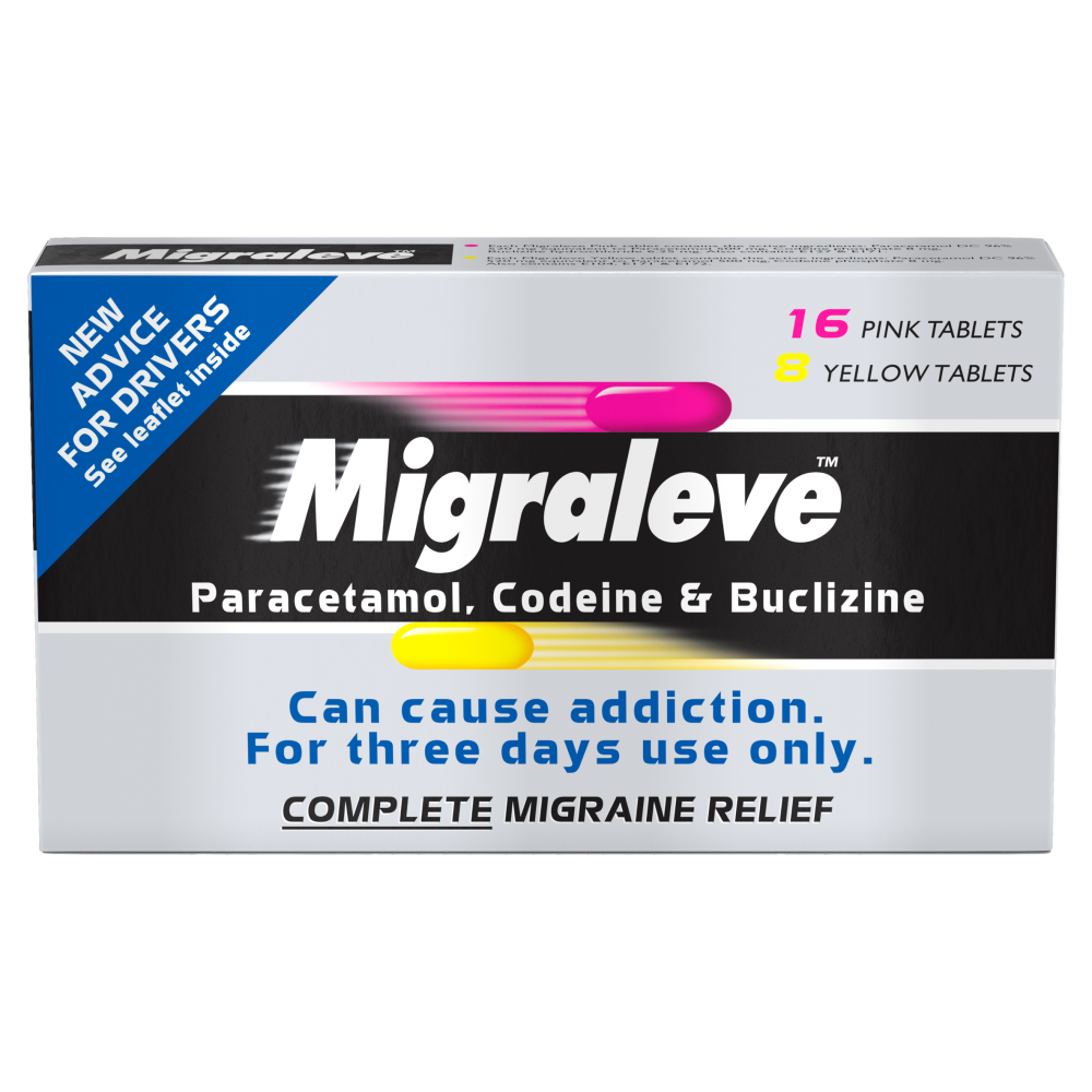 Migraleve Complete Pink Yellow Tablets