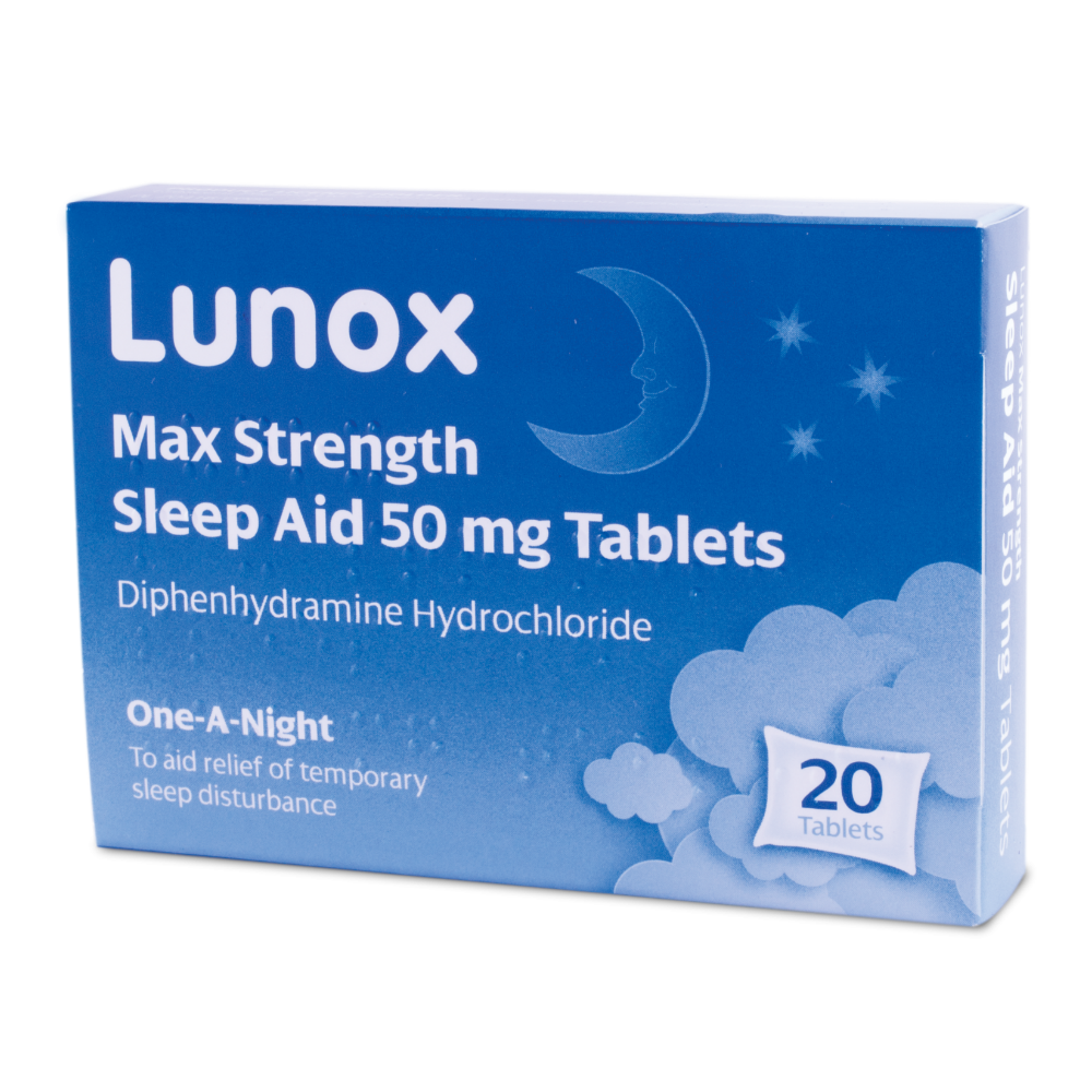 Lunox Sleep Aid Tablets 20 Tablets