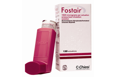 Fostair Pink Asthma Inhaler