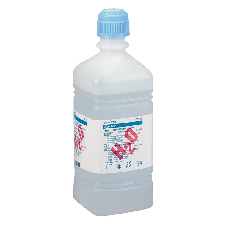 Baxter Sterile Water 1 Litre Bottle