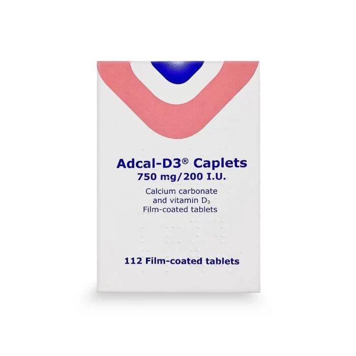 Adcal-D3 750mg/200IU 112 Tablets