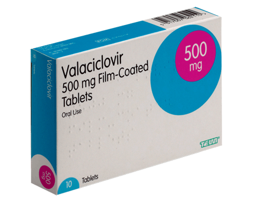 Valaciclovir 500mg tablets