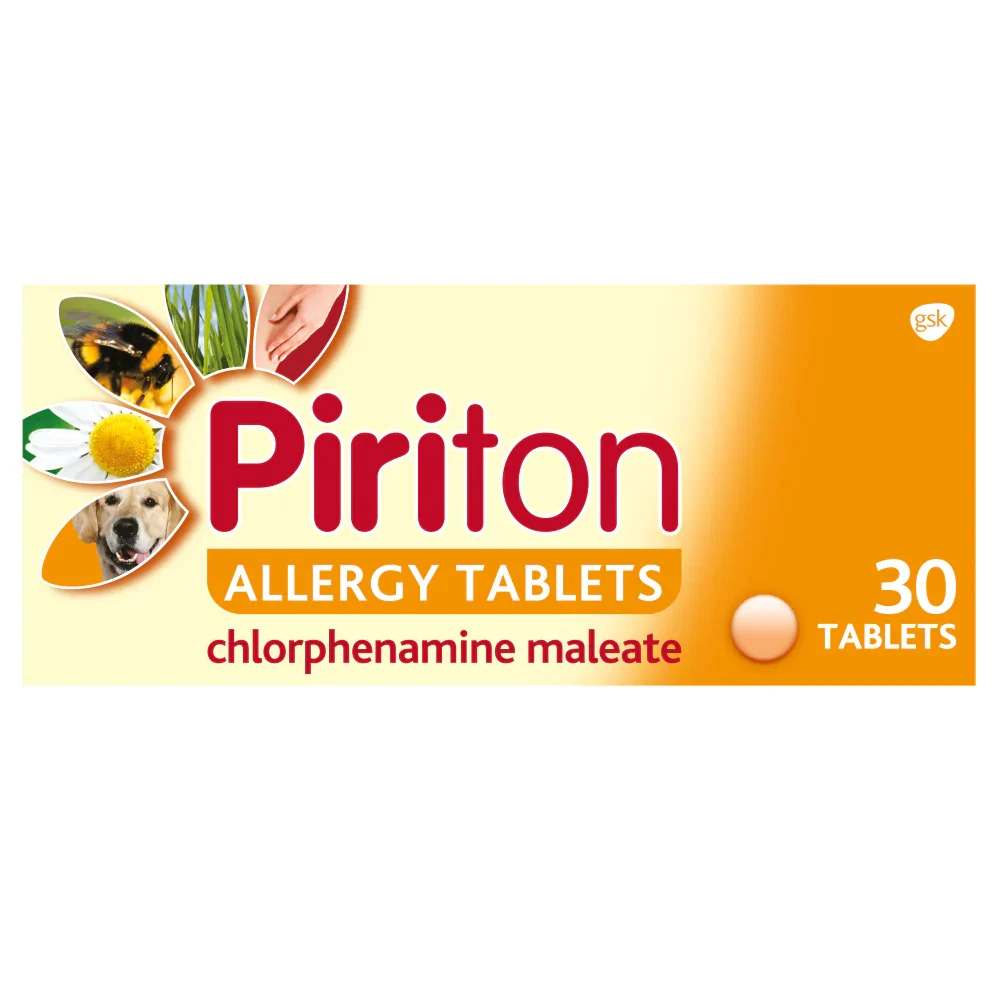 Piriton Allergy Tablets 30 Tablets