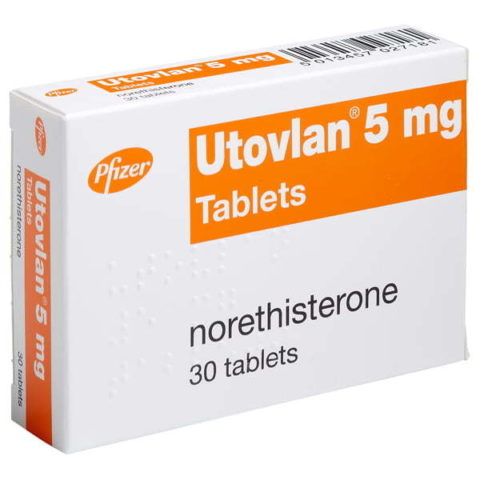 Utovlan 5mg 30 Tablets