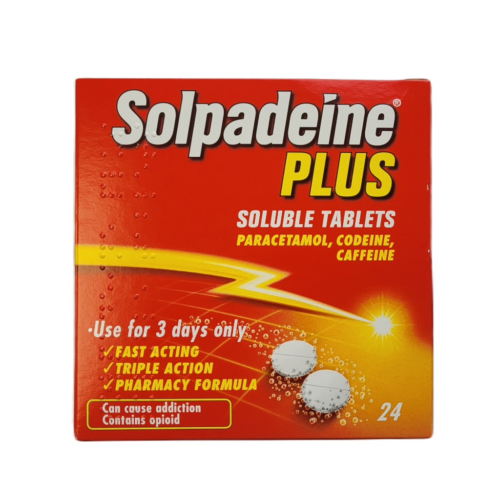 Solpadeine Plus Soluble Tablets 24 Tablets