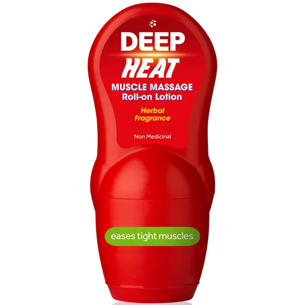 Deep Heat Muscle Massage Roll-on Lotion 50g