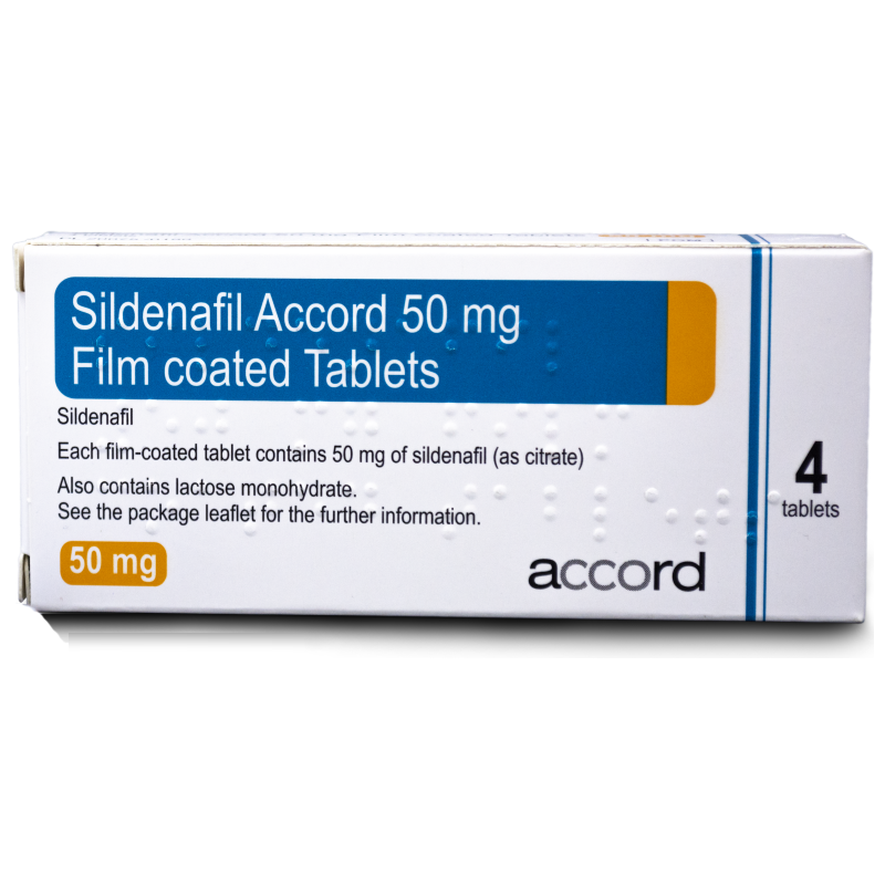 Sildenafil (Generic Viagra) 4 Tablets