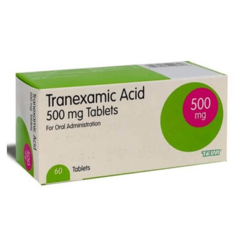 Tranexamic Acid 500mg 60 Tablets