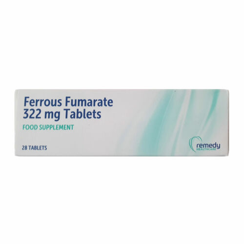 Ferrous Fumarate 322mg 28 Tablets