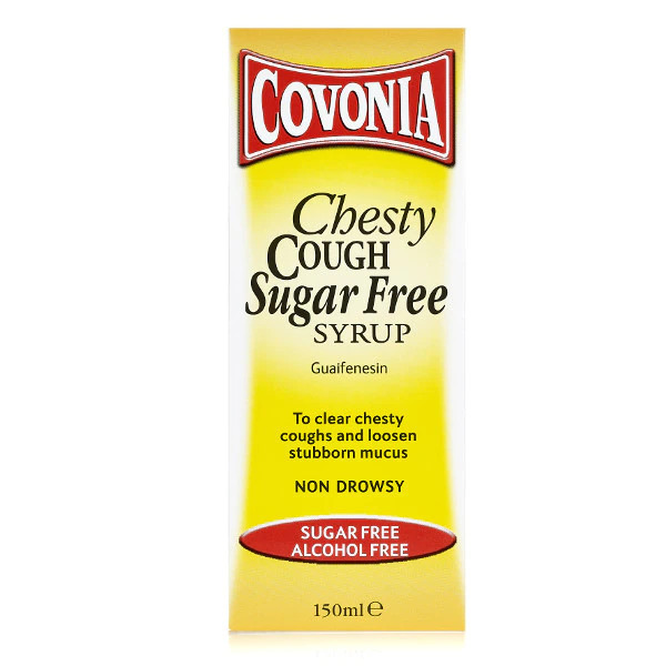 Covonia Chesty Cough Sugar-Free Syrup 150ml