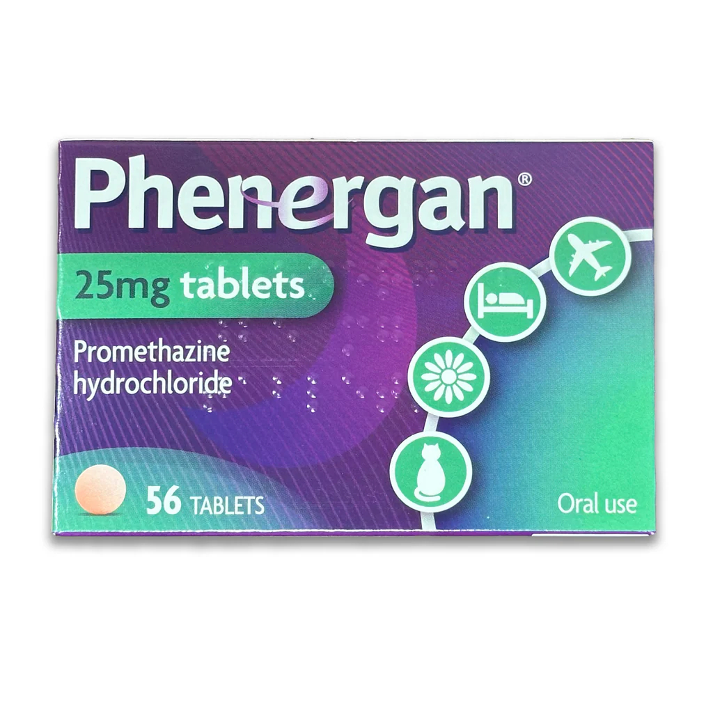 Phenergan Antihistamine Tablets