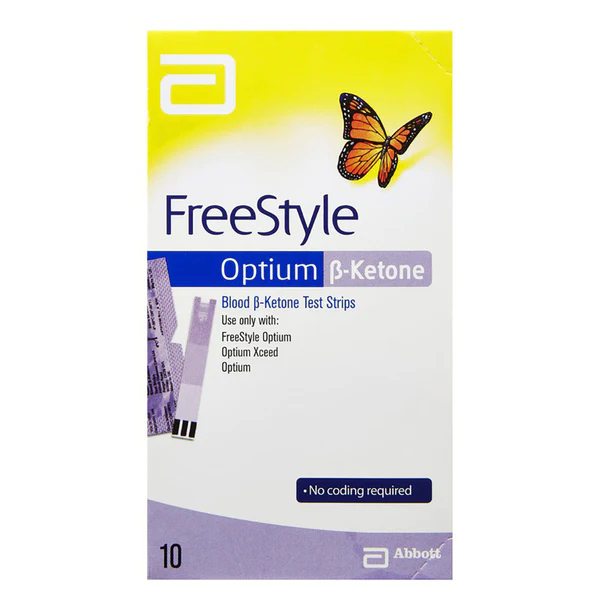 Freestyle Optium Ketone Strips 10 Strips