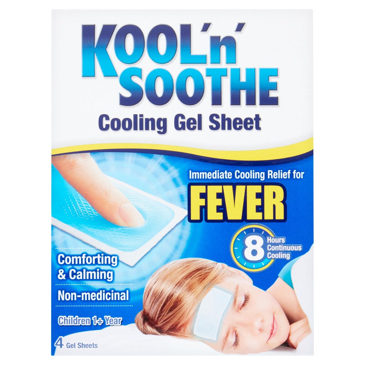 Kool ânSoothe Kids Cooling Strips 4 Strips