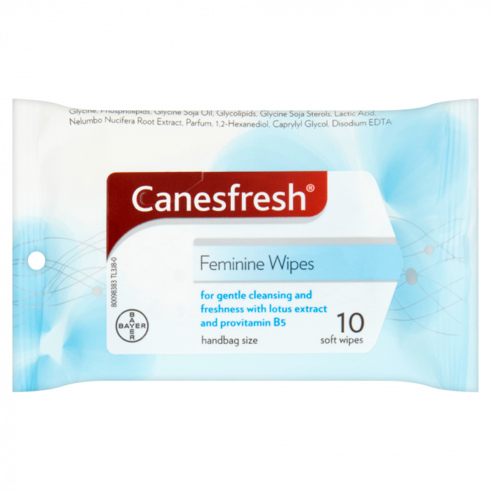 Canesfresh Feminine Wipes 10 Wipes
