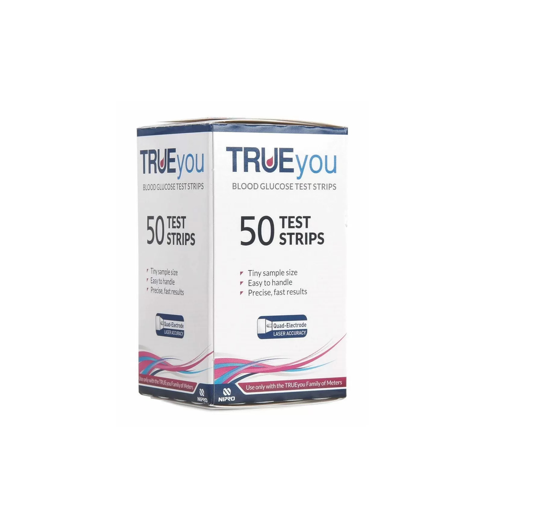 TrueYou Blood Glucose Test Strips 50 Pack