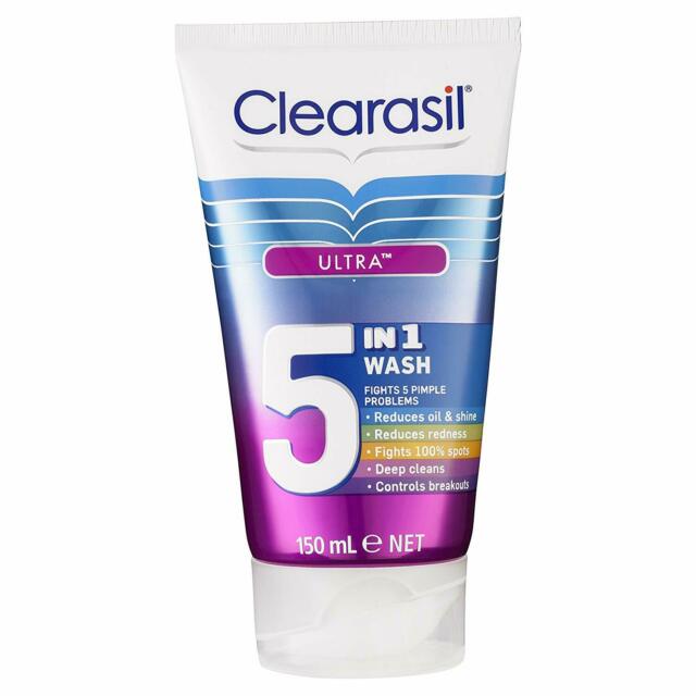 Clearasil Ultra 5 in 1 Face Wash 150ml