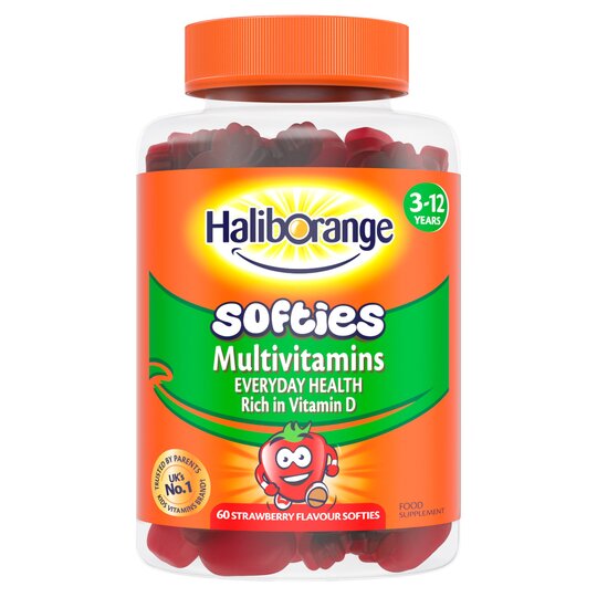 Haliborange Kids Multivitamins Softies Strawberry (60)