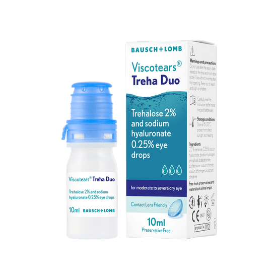 Viscotears Treha Duo Eye Drops 10ml