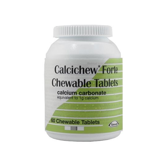 Calcichew Forte Chewable Tablets 60 Tablets