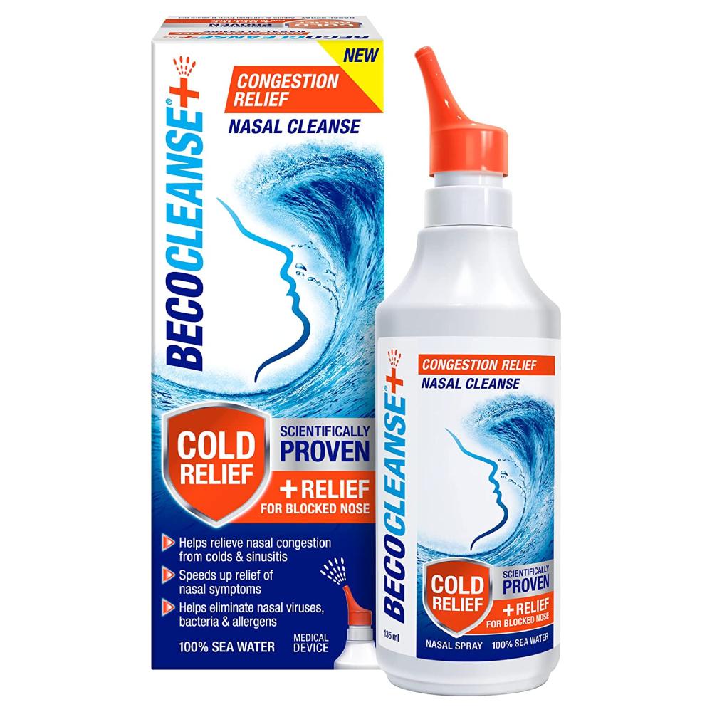 Becocleanse Plus Hypertonic Nasal Spray 135ml