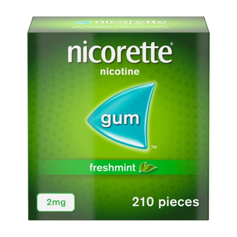 Nicorette Freshmint 2mg Gum 210 Pieces
