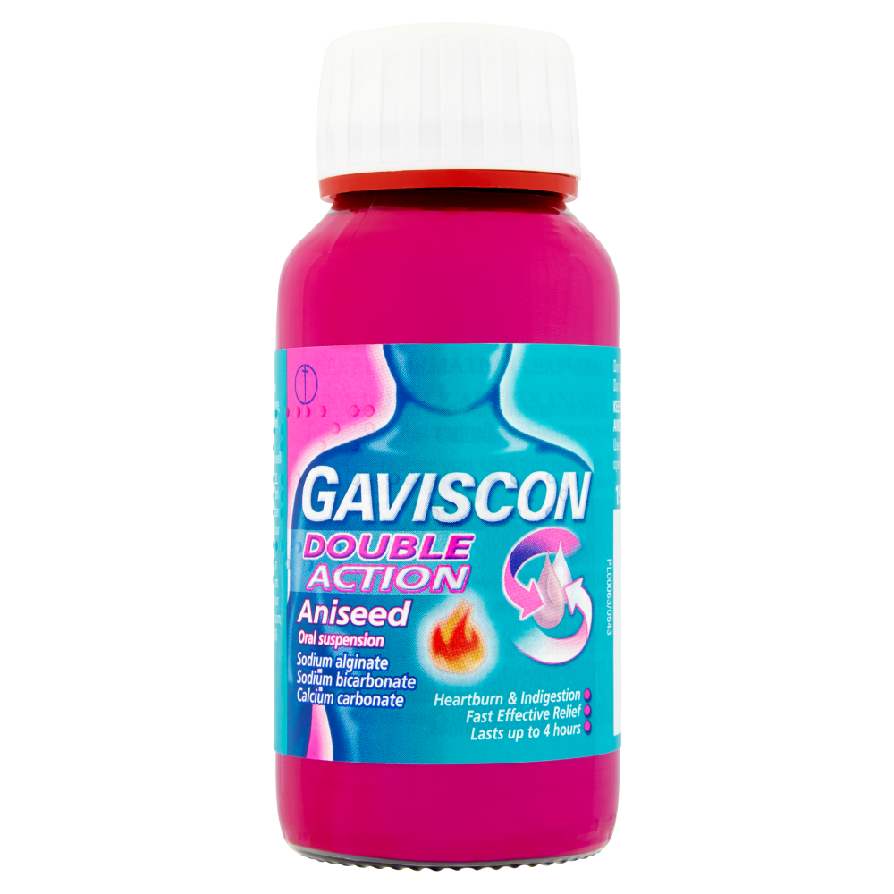 Gaviscon Double Action Liquid Aniseed 150ml
