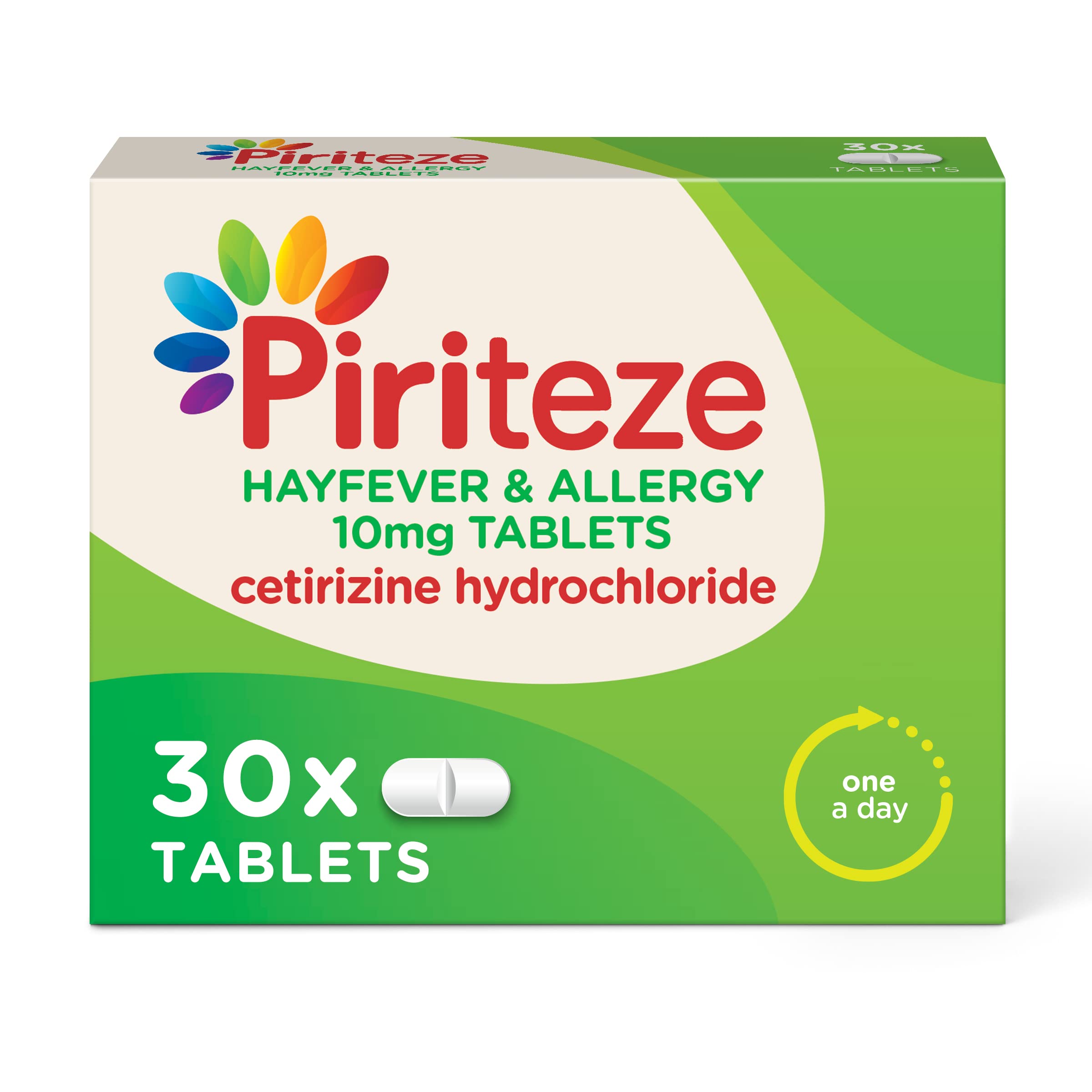 Piriteze Allergy Tablets 30 Tablets