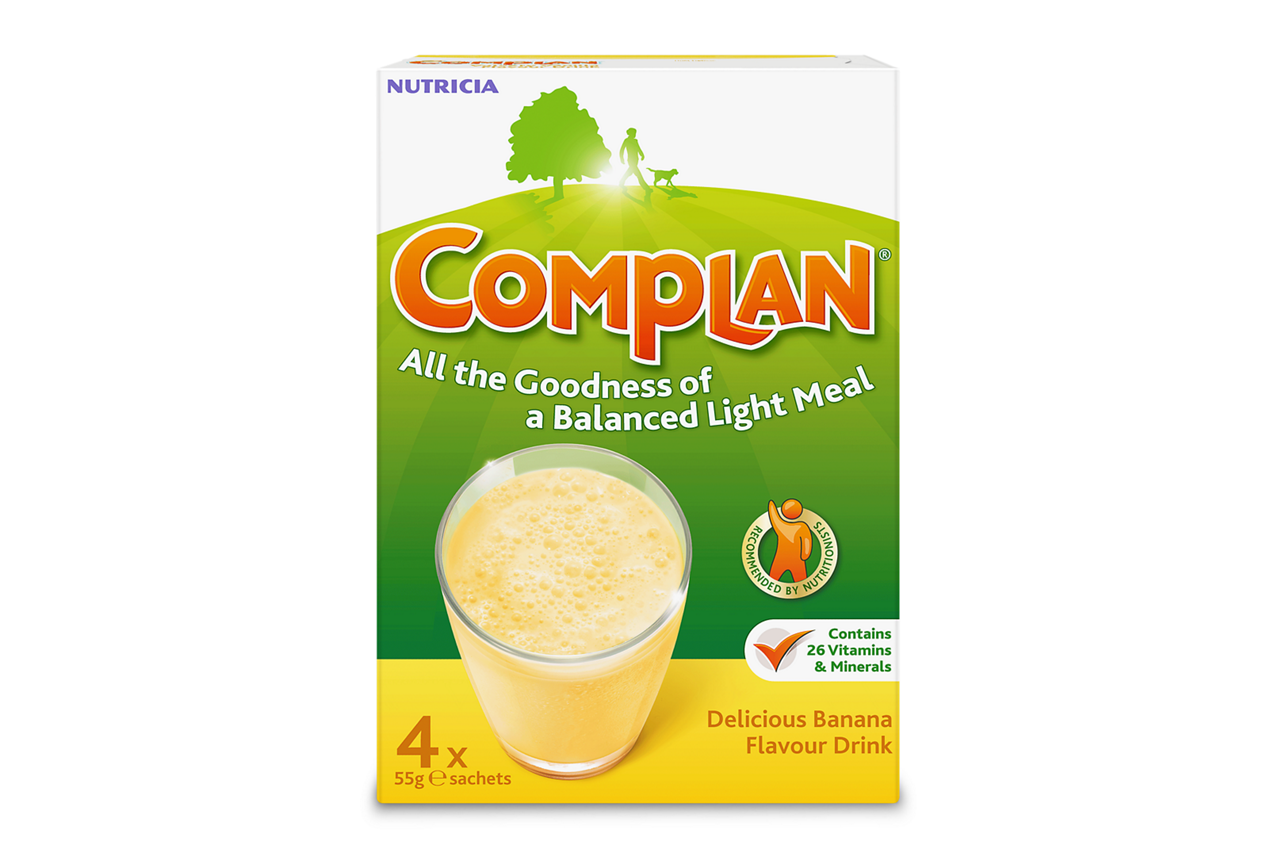 Complan Delicious Banana Sachets 4x55g Sachets