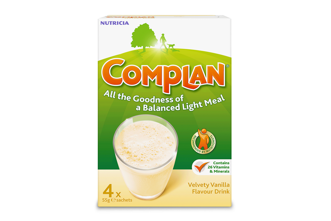 Complan Velvety Vanilla Sachets 4x55g Sachets