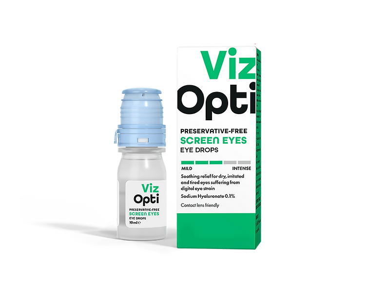 VizOpti Screen Eyes Preservative-Free Eye Drops 10ml