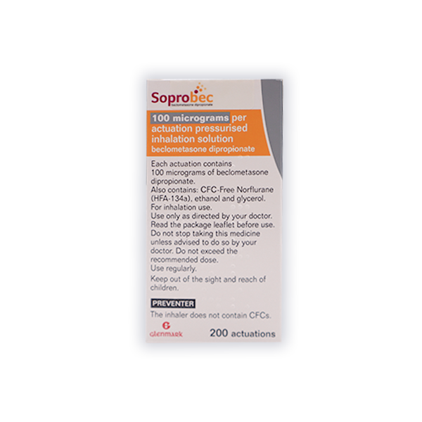 Soprobec Inhaler (Beclometasone)