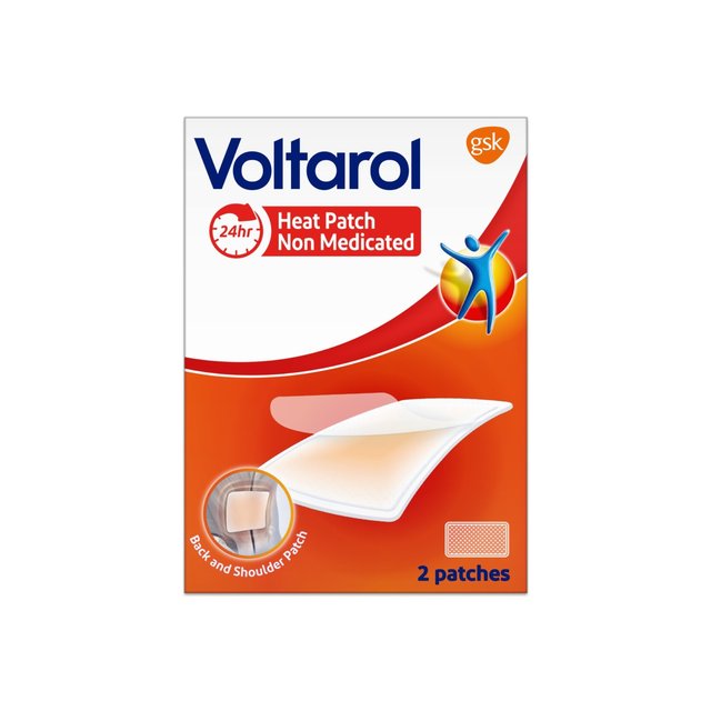 Voltarol Non Medicated Heat Patch 2 Patches