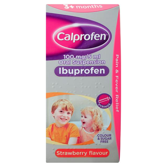 Calprofen Ibuprofen Suspension 100ml