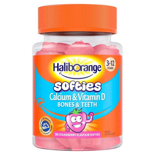 Haliborange Softies Calcium & Vitamin D Strawberry (30)