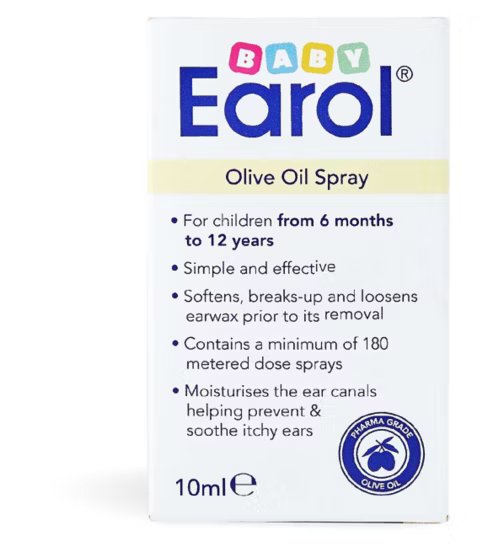Baby Earol Olive Oil Spray 10ml