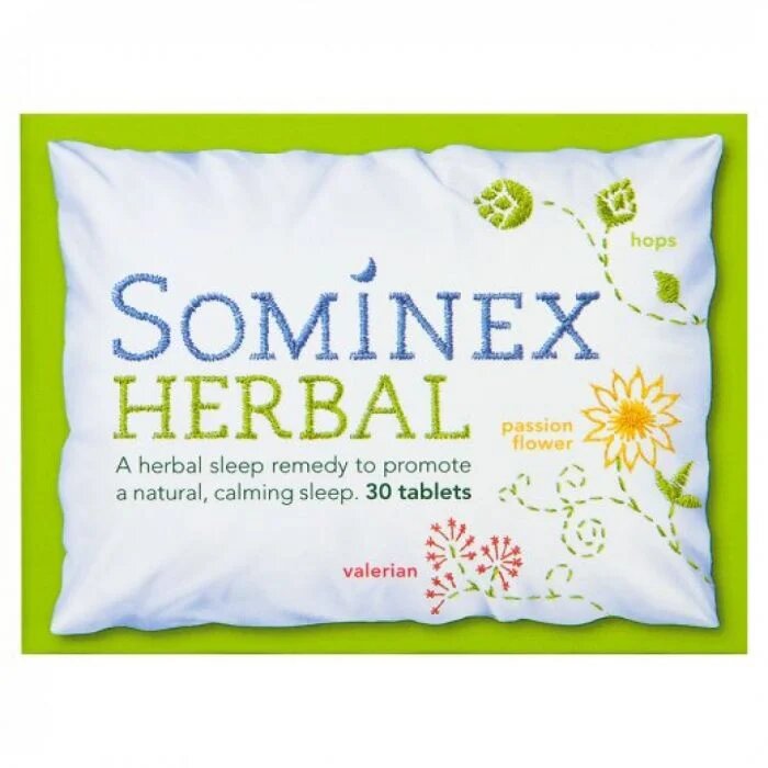 Sominex Herbal Relief Tablets 30 Tablets
